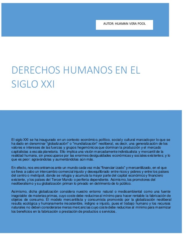 Humanos del siglo 21